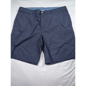 Columbia Mens Navy Blue Hiking Shorts Size 42W 10L Outdoor Casual